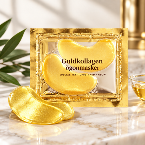 Guldkollagen ögonmasker (5st)
