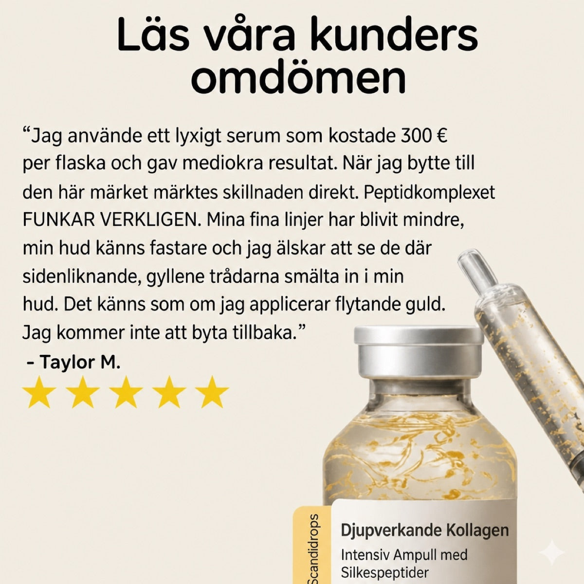 Läs våra kunders omdömen om Scandidrops